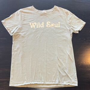 Wild Soul Graphic Tee - Sage Green Women’s T-Shirt